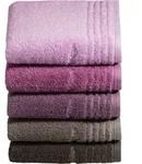Vossen Frottierserie Vienna Style Supersoft light grey Badetuch 100 x 150 cm
