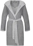 Vossen Damen-Bademantel Juno grau meliert XS