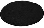 Kleine Wolke Badteppich Relax Schwarz 100 cm rund