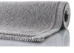 RHOMTUFT Badteppich PLAIN kiesel 50 cm x 70 cm