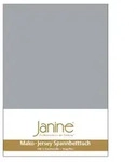 Janine Spannbetttuch Mako-Feinjersey 5007 platin 200x200 cm
