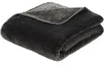 G&ouml;zze Premium Cashmere-Feeling Decke anthrazit 220x240 cm