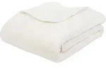 G&ouml;zze Premium Cashmere-Feeling Decke wollwei&szlig; 180x220 cm