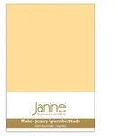 Janine Spannbetttuch Mako-Feinjersey 5007 vanille 100x200 cm
