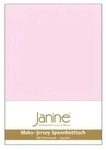 Janine Spannbetttuch Mako-Feinjersey 5007 zartrosa 200x200 cm
