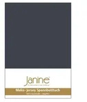 Janine Spannbetttuch Mako-Feinjersey 5007 titan 200x200 cm