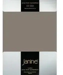 Janine Spannbetttuch Elastic-Jersey 5002 taupe 200x200 cm