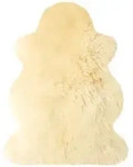 Heitmann Felle Australisches Premium Lammfell, Beige, ca. 100 x 68 cm