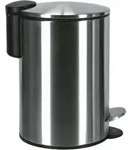 Kleine Wolke Kosmetikeimer Silence, Chromfarbig 17x23,6x17/3 Liter
