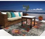 Gino Falcone In- & Outdoorteppich Aurora 036 multicolor 80 x 165 cm