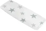 Kleine Wolke Dusch- und Wanneneinlage Stars, Silbergrau Duscheinlage 55 x 55 cm