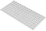 Kleine Wolke Dusch- und Wanneneinlage Ivy, weiss Wanneneinlage 39 x 69 cm