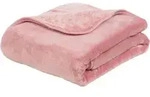G&ouml;zze Premium Cashmere-Feeling Decke altrosa 180x220 cm