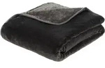 G&ouml;zze Premium Cashmere-Feeling Decke anthrazit 180x220 cm