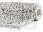 Kleine Wolke Badteppich Monrovia Platin 60 cm x 100 cm