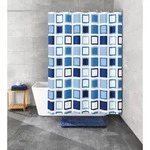 Kleine Wolke Duschvorhang PEVA Clipper Azur 120x200 cm
