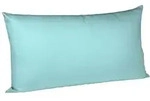 fleuresse Bettw&auml;sche Mako Satin Colours 009100-6058 eisblau Kissenh&uuml;lle 40x80...