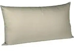 fleuresse Bettw&auml;sche Mako Satin Colours 009100-9042 taupe Kissenh&uuml;lle 40x80 cm