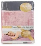 G&ouml;zze Cashmere Wende Bettw&auml;sche altrosa/anthrazit Komfort Bettbezug 155x220cm