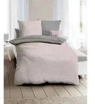 kaeppel Bettw&auml;sche Satin Jaro ros&eacute; 155x220 cm + 80x80 cm