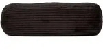 G&ouml;zze Cord-Optik Kissenrolle gef&uuml;llt braun 70x22 cm