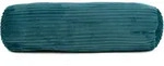 G&ouml;zze Cord-Optik Kissenrolle gef&uuml;llt petrol 70x22 cm
