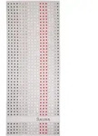 Dyckhoff Saunatuch Karo Silber Liegetuch 80 x 200 cm