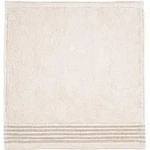 M&Ouml;VE Frottierserie Wellness Uni mit Chenillebiesen nature Seiftuch 30x30 cm