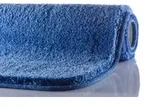 GRUND Badteppich MELANGE Jeansblau 50x80 cm