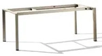 Sieger Tischgestell ausziehbar 180-290x100cm Gestell Champagner ohne...