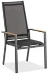 Niehoff Palos Flex Hochlehner, Aluminium anthrazit, R&uuml;ckenlehne verstellbar
