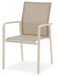 Zebra Bee Sessel Aluminium light taupe