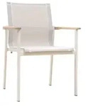 Zebra Enox Sessel Aluminium light taupe