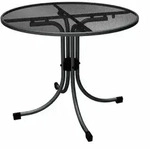MWH Universal Tisch Eisengrau rund 90cm