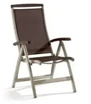 Sieger Royal Klappsessel Aluminium champagner