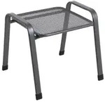 MWH Savoy Hocker Iron Grey, stapelbar