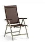 Sieger Bodega Klappsessel, Aluminium champagner klappbar,