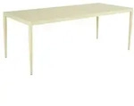 Brafab Bigby Diningtisch Aluminium 195x90cm, Lemon