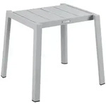 Brafab Delia Beistelltisch 45x40x39cm, Aluminium Hellgrau