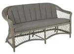 Brafab Kamomill 2-Sitzer Gartensofa 170cm, Geflecht beige, inkl. Kissen