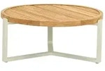 Apple Bee Monaco Kaffeetisch Oyster Teak 78x34cm