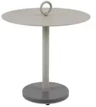 Brafab Niobe Beistelltisch rund 50x48cm, Aluminium khaki