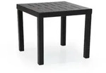 Brafab Belfort Beistelltisch 50x50x50cm, Aluminium schwarz