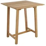 Brafab Keros Bartisch 80x80x93cm aus Teakholz
