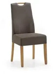Niehoff Top-Chairs Polsterstuhl Eiche, Microfaser Campo graphit