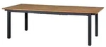 Zebra Hudson Ausziehtisch 230-315x100cm aus Teakholz geb&uuml;rstet
