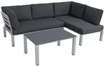 MWH Widoo Lounge-Set Silber inkl. Polster