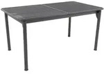 MWH Universal Ausziehtisch Eisengrau 163-261 x 90cm