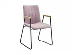 Niehoff Design-Armlehnstuhl aubergine