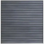 GrojaSolid Rhombus Steckzaun-Set Steingrau co-extrudiert 180x180cm